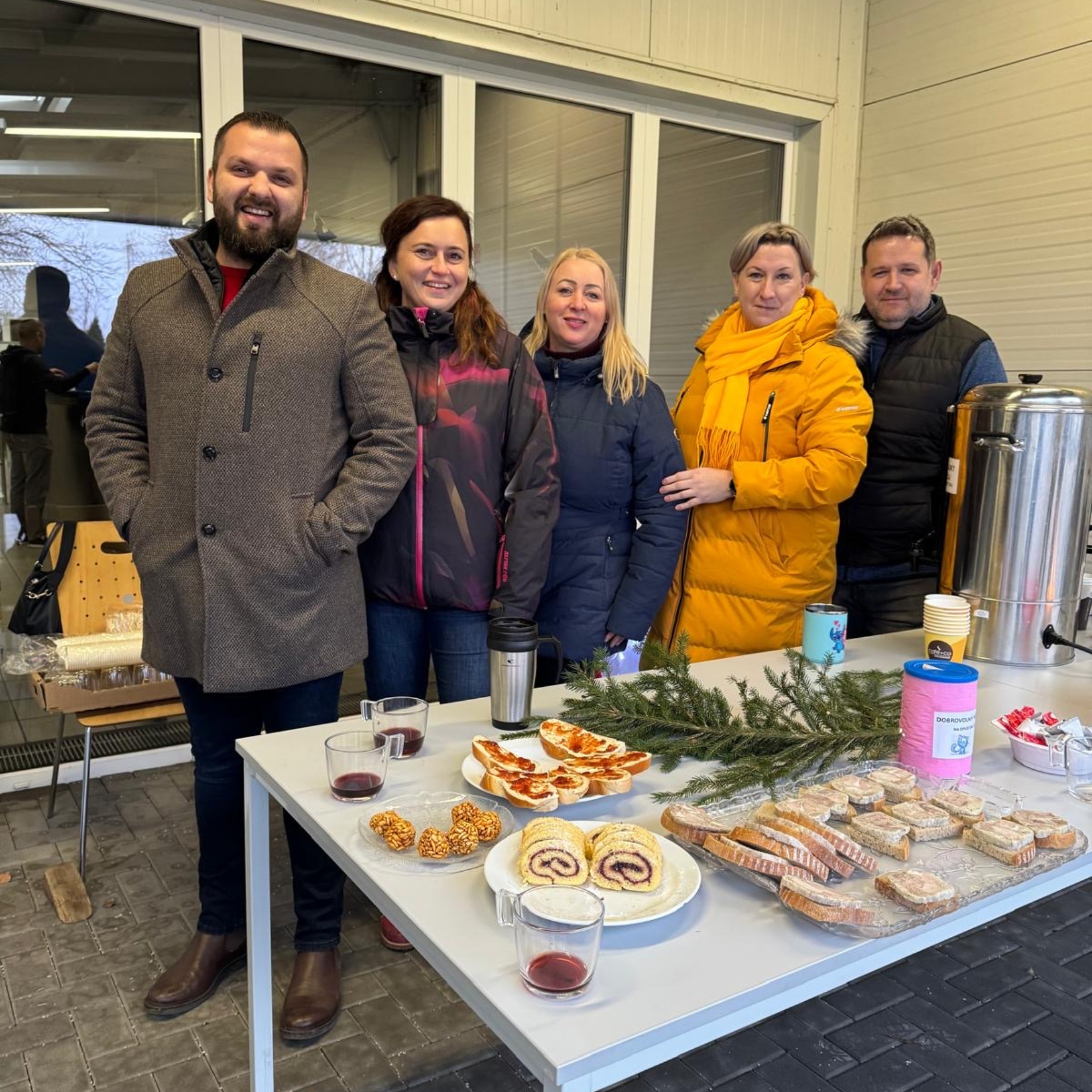 Každoroční svařák v MONTIXU na dobrou věc